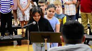 20240308 Bonner Springs Elementary 3rd Grade Music Program Part 1 [upl. by Eberta]