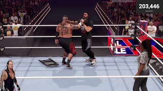 WWE 2K19  Can Umaga Beat The Tribal Chief Roman Reign in Royal Rumble Match l Extreme Rules Match l [upl. by Bourn]