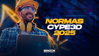 Configuração de Normas  CYPE3D 2025 [upl. by Ravahs]