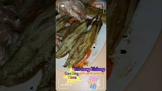 TORTANG TALONG WITH PORK GINILING 🍆🍳😋 torta talong porkginiling easyrecipe cooking chatmeart [upl. by Alicea]