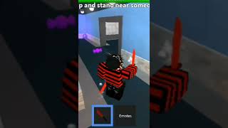 HALLOWEEN UPDATE IS HEREStabbing sound was delayed 😤roblox makemefameous mm2 capcut [upl. by Sulrac656]