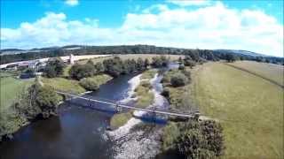 River Annan beside Hoddom Castle [upl. by Daegal]