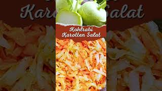 Der beste KohlrabiKarottenSalat für jeden Tag – Schnell einfach gesund und lecker [upl. by Uoliram]