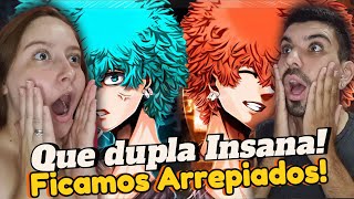 Smiley amp Angry Tokyo Revengers  Gêmeos Ogros  Okabe  🔥REACT CASAL NERD [upl. by Chiaki]