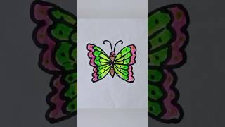 How to draw butterflies 🦋 Projapoti Drawing Tutorial drawing art [upl. by Brita810]