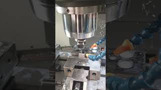 Steel 42CrMo4 milling cncmachine cncmachining cncmilling machining cnc [upl. by Thesda227]