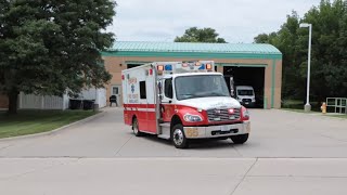 Omaha NE Medic 65 responding to an EMS call [upl. by Jolie55]