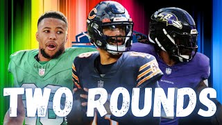 TWO ROUND 2024 NFL Mock Draft Post Free Agency [upl. by Yesnek831]