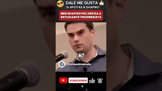 🚨I BEN SHAPIRO PULVERIZA A UNA ESTUDIANTE WOKE 😎 [upl. by Esihcoc]