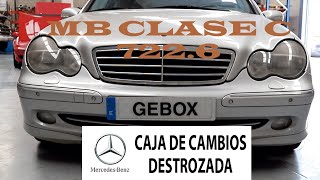 Mercedes Benz Clase C 270CDI  Caja de cambios 7226 de 5 velocidades  GeBox Cajas de Cambio [upl. by Cosmo]