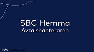 Avtalshanteraren i SBC Hemma [upl. by Aile781]