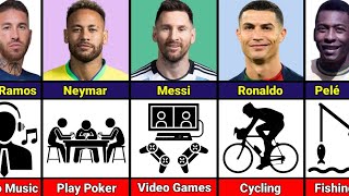 Famous Football Players SURPRISING Hobbies [upl. by Attenad987]