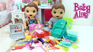 MATERIAL ESCOLAR 2019 DA LAURINHA E DO FELIPINHO [upl. by Zillah]