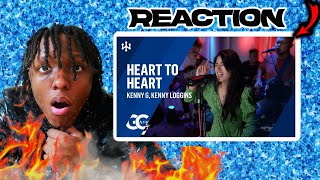 Gigi De Lana GG Vibes  quotHeart to Heartquot  Kenny Loggins COVER  REACTION [upl. by Saundra]