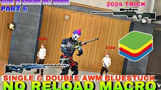 DOUBLE amp SINGLE AWM Macro in Free fire Bluestuck  Free fire awm macro bluestuck bluestucksfreefire [upl. by Ariem]