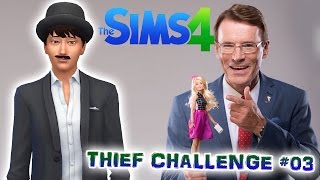 Locker rangeschmissen  Die Sims 4  THIEF CHALLENGE 03 [upl. by Jentoft]