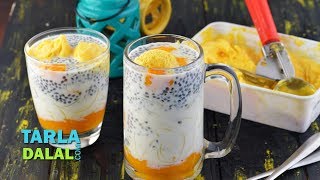 Mango Falooda by Tarla Dalal [upl. by Eimat]