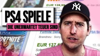 PS4 GAMES die unerwartet TEUER sind [upl. by Aihtela]