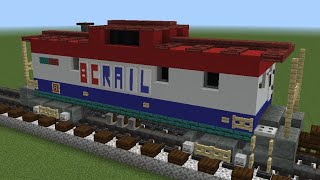 Minecraft Tutorial BCRail Caboose [upl. by Dibbell23]