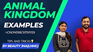 Chondrichthyes example funny tricks 😂 animal kingdomclass11 neet Beauty jha [upl. by Eckhardt]