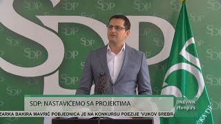 SDP najavio borbu protiv nepravilnosti i posvećenost projektima [upl. by Eveam]