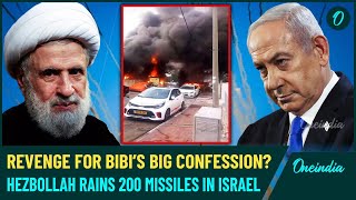 Hezbollah Punishes Israel With Deadly 165Missile Blitz After Netanyahu’s Pager Attack Confession [upl. by Leynwad]