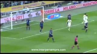 Serie A 20102011 Inter 20 Chievo Sky Highlights [upl. by Wells]