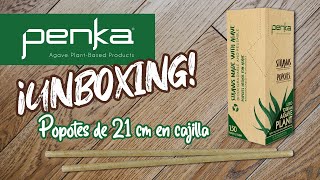 Unboxing de Popotes de 21 centímetros PENKA [upl. by Elleirol226]