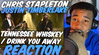 Non Country Fans TRIES  Chris Stapleton amp Justin Timberlake  Tennessee WhiskeyDrink You Away [upl. by Warfold]