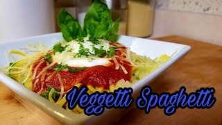 Veggetti Spaghetti  Gluten Free amp Vegan Kinda [upl. by Ecyar]