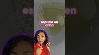 Espuma en orina y proteinuria [upl. by Eceerehs55]