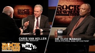 Senator Chris Van Hollen amp Dr Cleo Manago with Rock Newman [upl. by Calie]