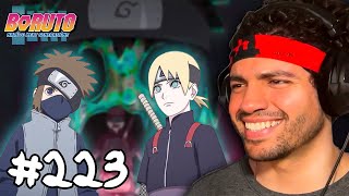 Kakashi Fanboy Vs Inojin Yamanaka BORUTO EP 223 [upl. by Driskill]