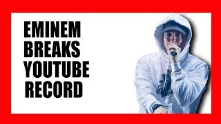 Eminem Breaks YouTube Record with quotKillshotquot [upl. by Adrell813]