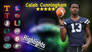 Caleb Cunningham Highlights  Next AJ Green [upl. by Nhguavahs]