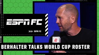 Gregg Berhalter discusses USMNT roster omissions for World Cup  ESPN FC [upl. by Ahteral]