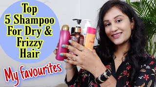 Top 5 Shampoos For Dry n Frizzy Hair  Best Shampoo For Hair Problems Best Shampoo in India [upl. by Shum716]