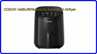 BEWERTUNG 2024 COSORI Heißluftfritteuse 2L 4in1 Mini Airfryer WESENTLICHE Einzelheiten [upl. by Dilks351]