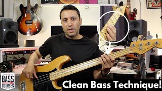 Bass Guitar MUTING Techniques All You Need To Know [upl. by Leirvag861]