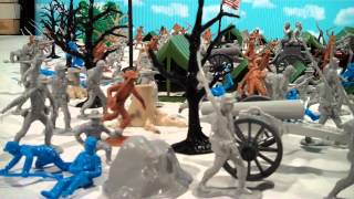 Battle of Shiloh Toy Soldier Playset  New for 2012 [upl. by Si]