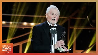 Sir Derek Jacobi receives the Lifetime Achievement award  Olivier Awards 2023 with Mastercard [upl. by Etteloiv]