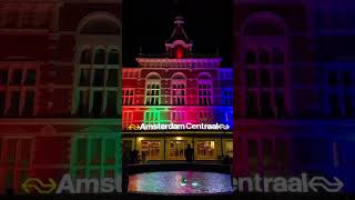 Amsterdam Centraal amsterdam central night [upl. by Putnam128]