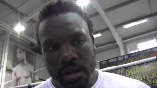 Dereck Chisora On Tyson Fury Fight [upl. by Dylane]