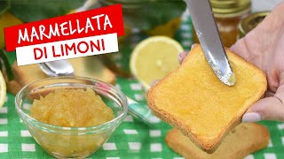 Marmellata di limoni fatta in casa ricetta e consigli [upl. by Dede]