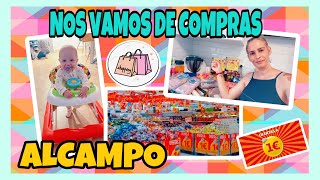 NOS VAMOS A LA CAMPAÑA DE 1€ DE ALCAMPO 🎉🛒 [upl. by Asirap771]