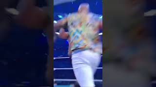 Drew Mclyntyre Claymore Kick to Corbin wwe drewmcintyre wrestlemania trending shorts [upl. by Rigdon]