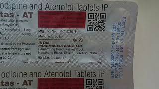 Amtas at tablet uses in hindi amtas at tablets हाई ब्लड प्रेशर में दी जाने वाली दवा price dose [upl. by Yeslek]