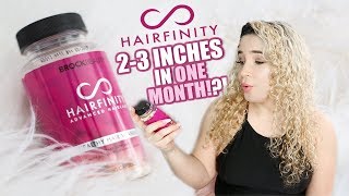 I took Hairfinity Vitamins for 30 Days and this is what happened [upl. by Neirrad]