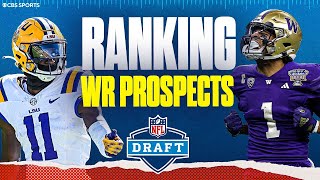 2024 NFL Draft WR PROSPECT RANKINGS Breaking Down Wide Receiver Class I CBS Sports [upl. by Wilone]