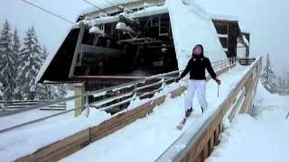 Brignone and Agerer powderskiing in Courchevelm4v [upl. by Grevera]